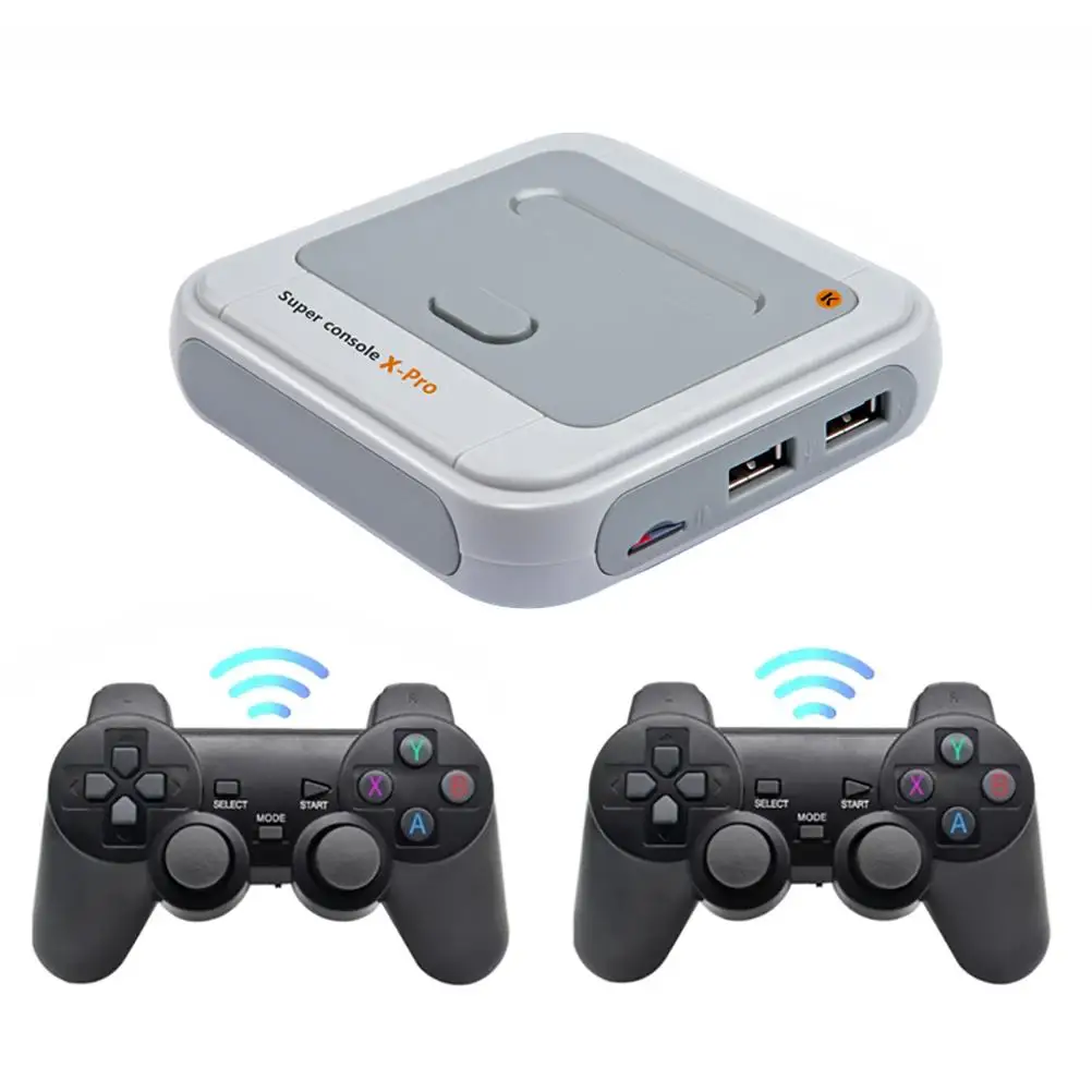 Retro Super Console X PRO TV Video Game Console For PSP/PS1/MD/N64 WiFi  Support HD Out Built-in 50 Emulators with 50000+Games| Alibaba.com