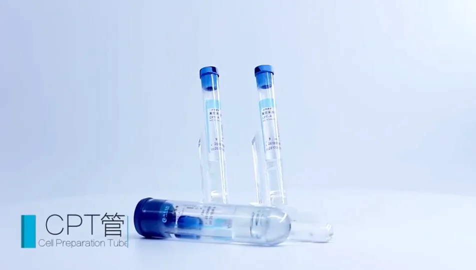 Cpt Tube Oem 8ml Vacuum Mononuclear Cell Preparation Factory Price
