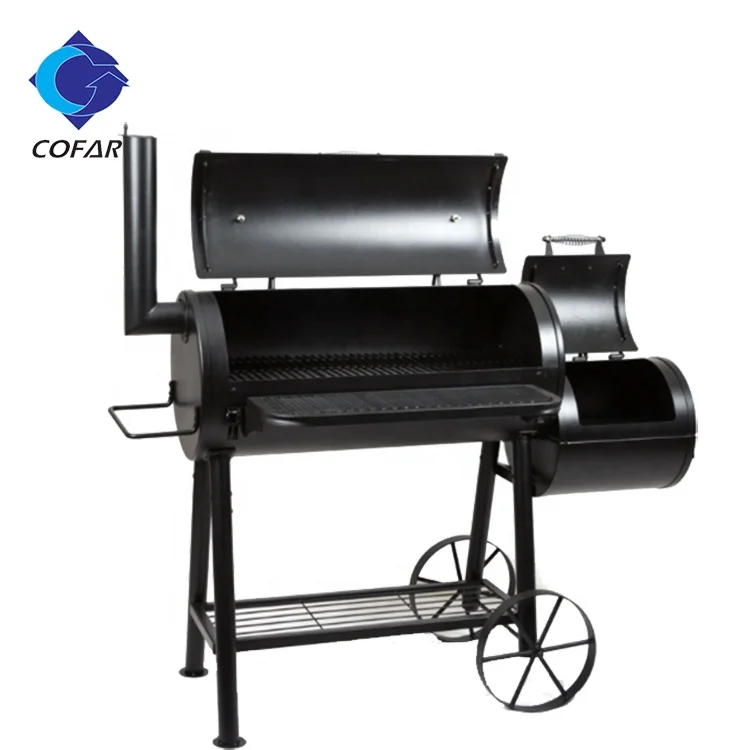 offset barrel smoker