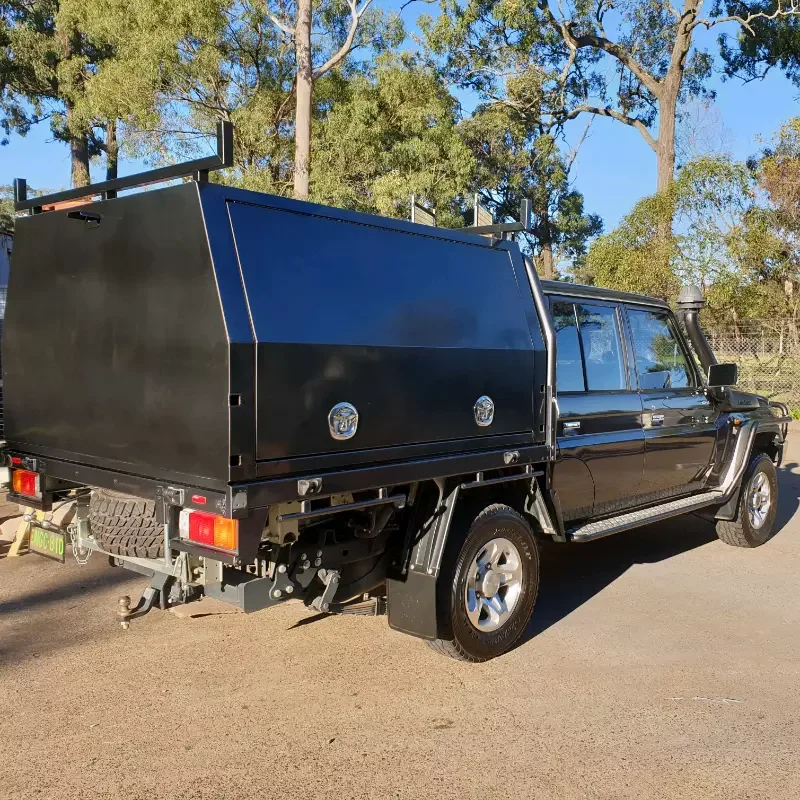Full Aluminium Ute Tray Canopies Waterproof And Dustproof Toolbox With