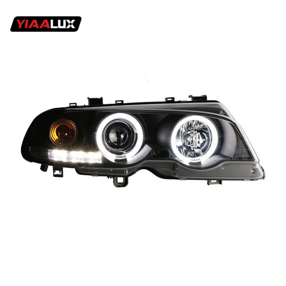 product car head lamp modified led headlights led daytime running lights head light for bmw 3 series e46 two door 1998 2001-17