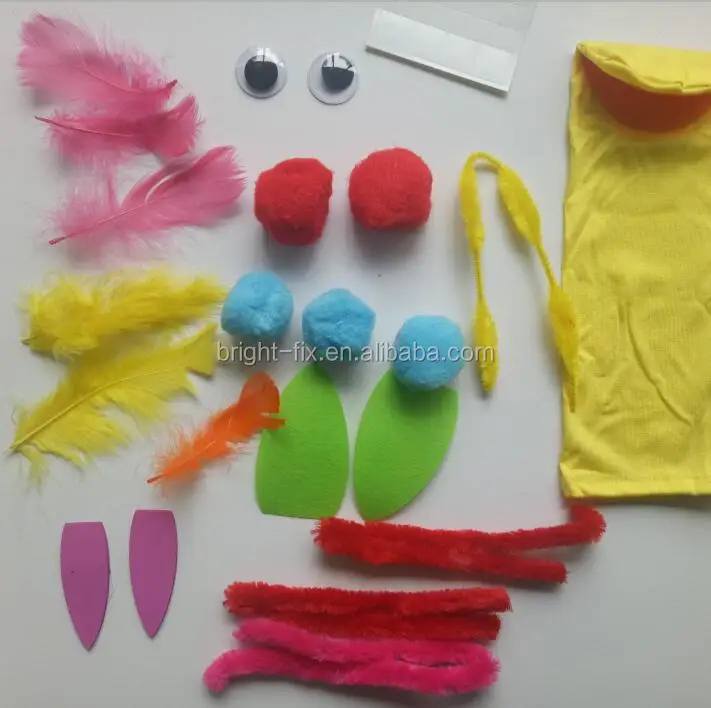 Hand Felt Puppets Imaginary Diy Animal Puppet Kermit The Frog Buy