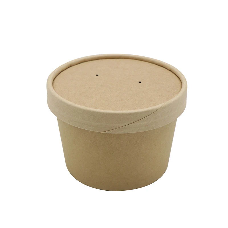 1500ml Disposable Ice Cream And Hot Soup Container Paper Cup For ...