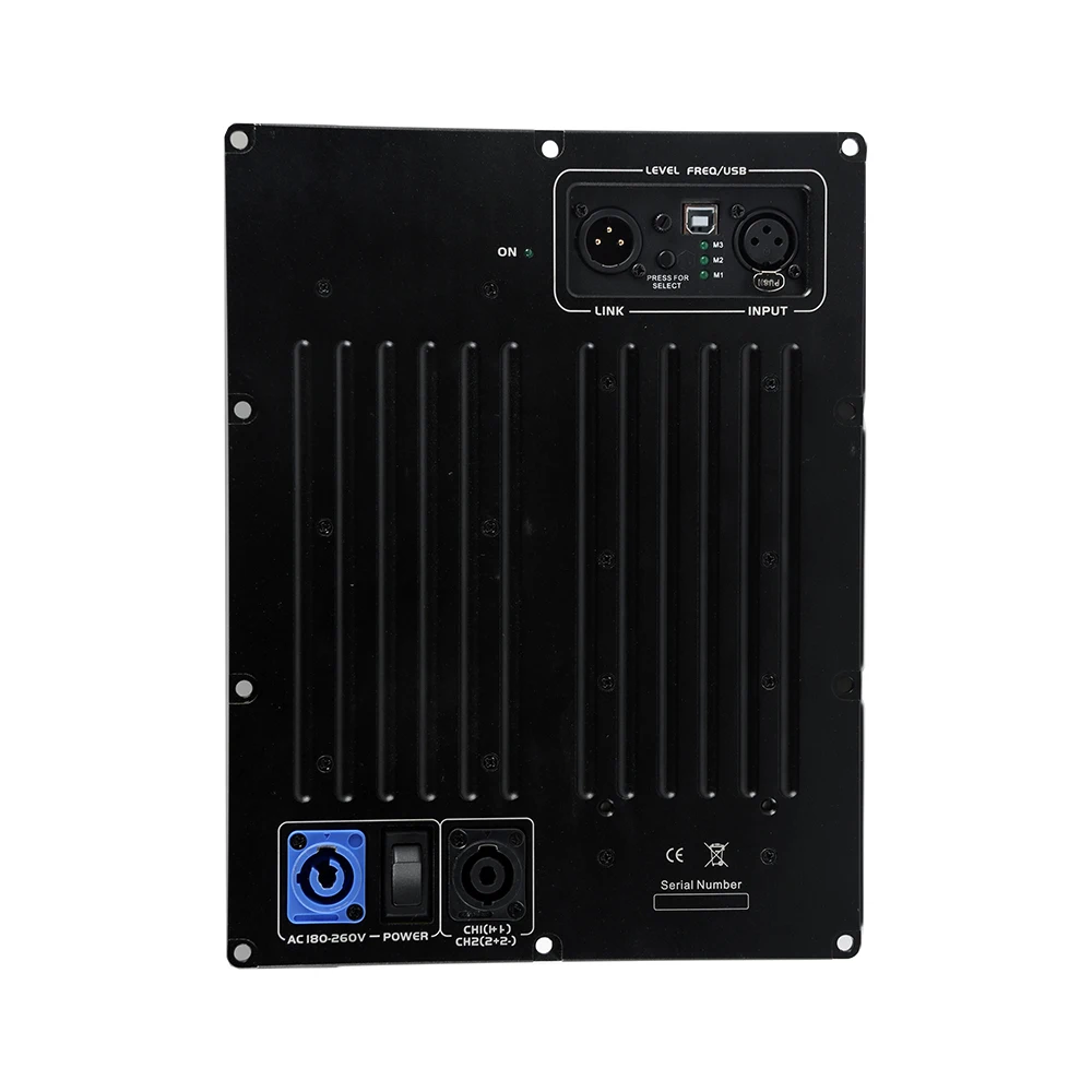 4 Channel Plate Power Amplifier Dsp Active Speaker Classd Amplifier