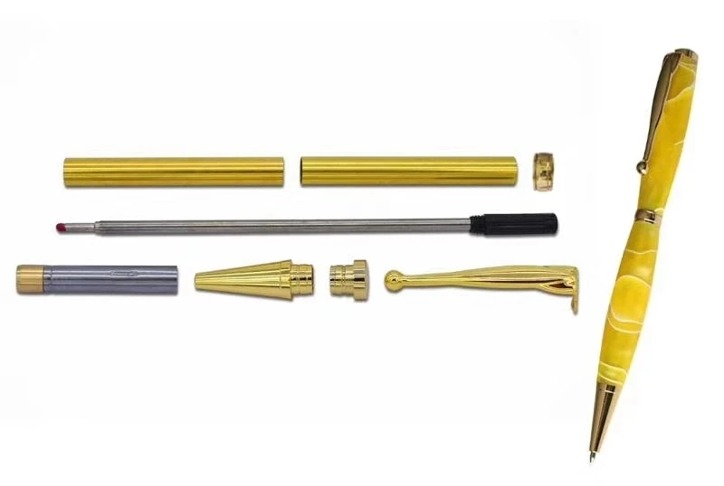 mind-blowing crafter. brass roller pen kits. 