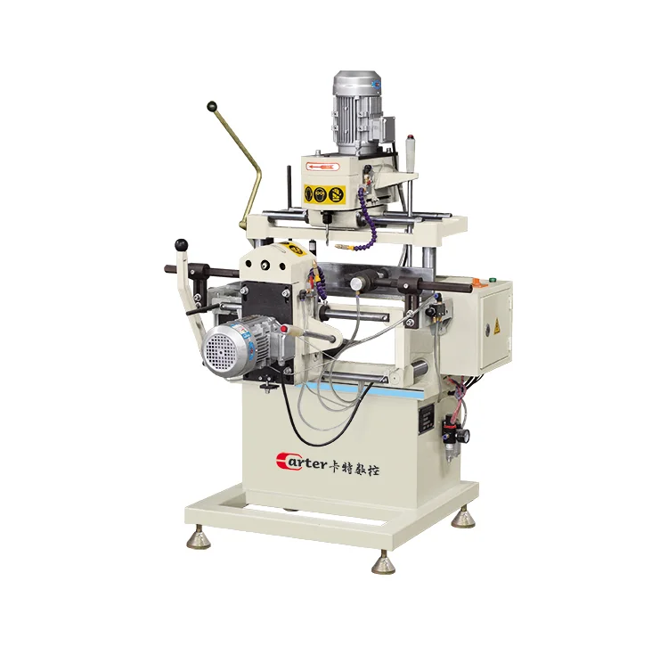 Copy-routing milling machine  on aluminum windows and doors
