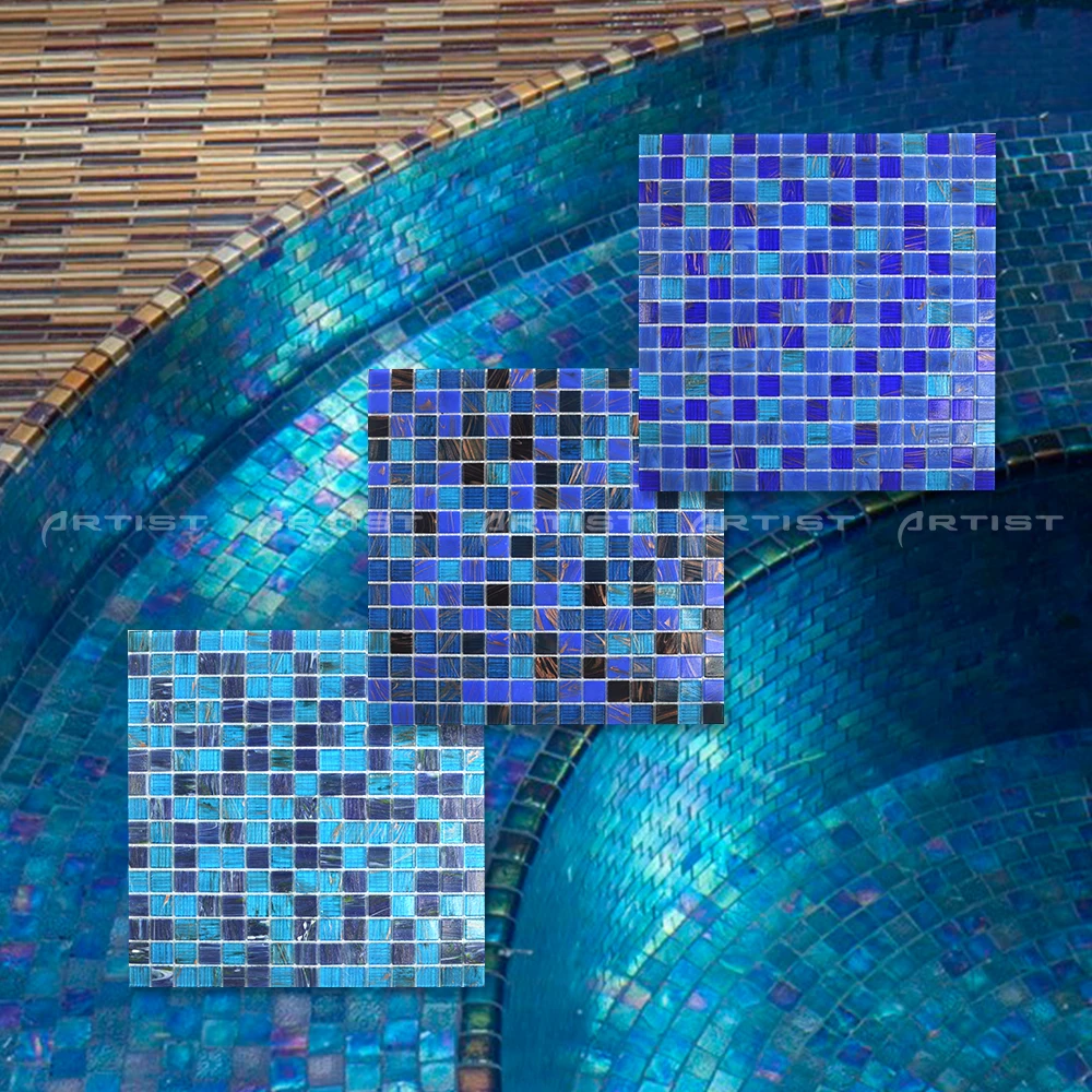 Venta al por mayor mosaico para piscinas-Compre online los mejores