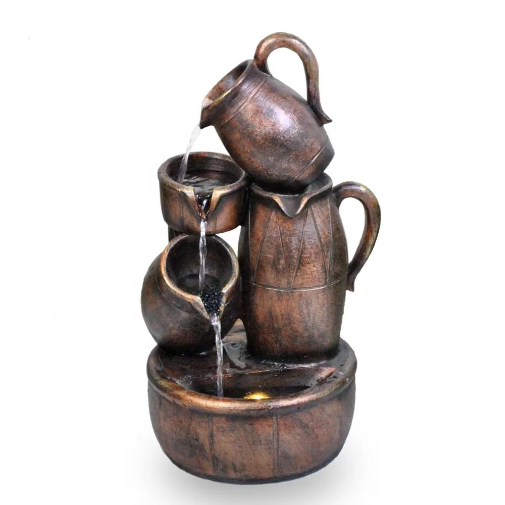 Garden Resin Water Fountain Home Decoration Accessories Buy Home