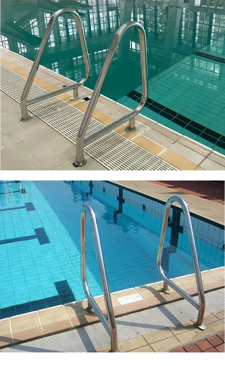 pool hand rails for deepend
