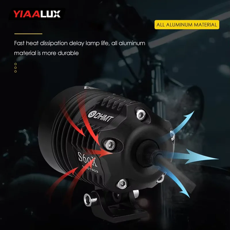 Motorcycle Lights Decoration Accessories New Led Motorcycle Spotlight details