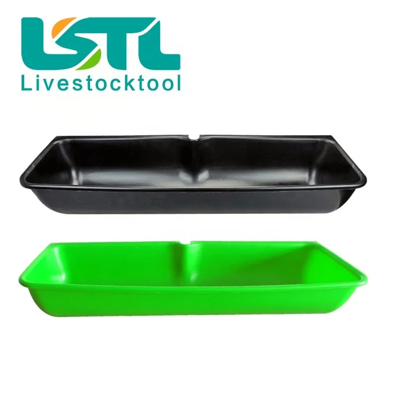 Flexible Pp Livestock Feeders Tray 90cm/1m/1.95m Cattle Sheep Hay