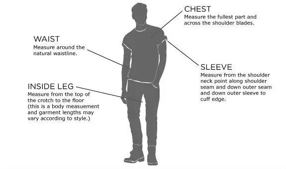 104 109. Inside Leg (cm). Garment length. Inside Leg 32 inch рост. Mesure.