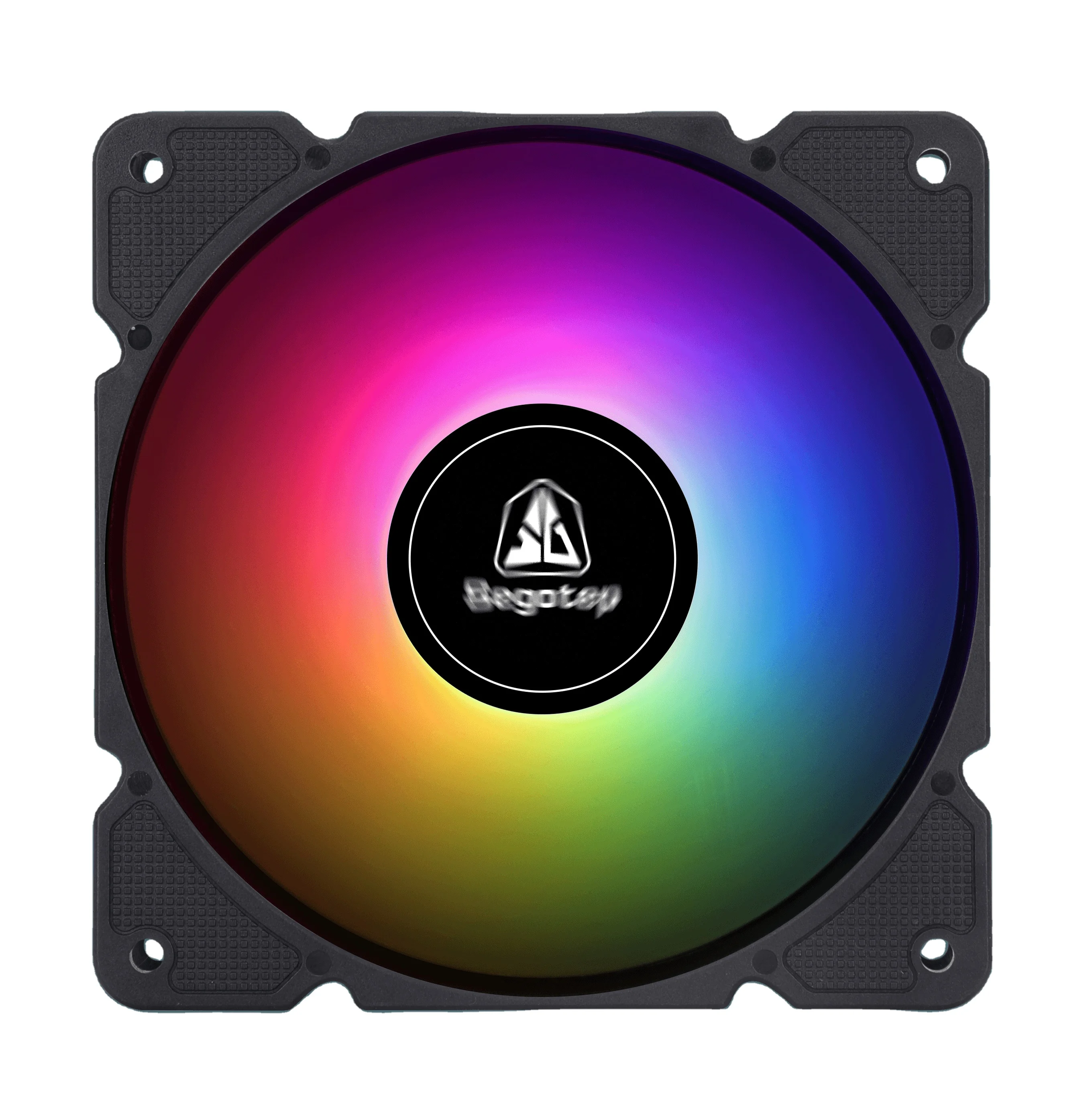 rgb pc电脑机箱120毫米牛冷却冷却风扇rgb风扇