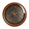 11 inch Roman numerals plastic vintage rustic wall clock china