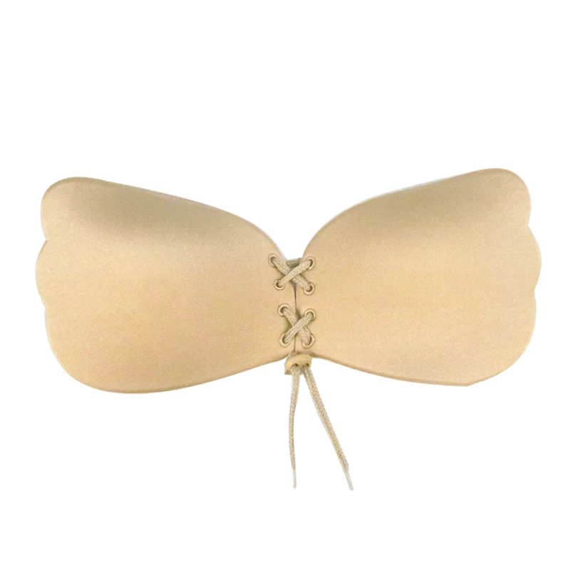Dropshipping Women Push Up Bra Front Closure Selfadhesive Silicone