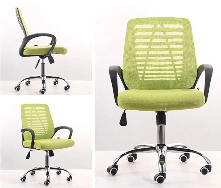 Wholesale Stainless Steel Office Chair with Swivel Base Lift Computer Game Chair Export Goods