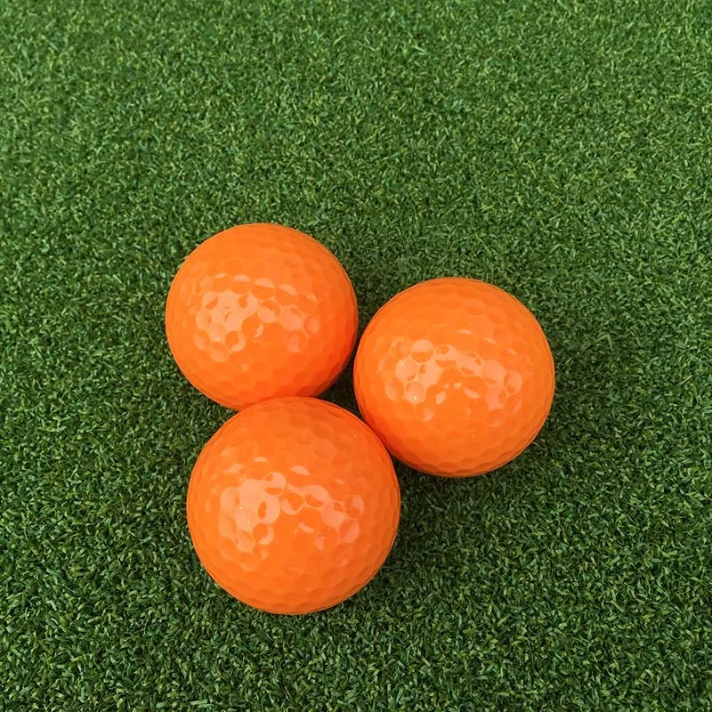 Wholesale 2 Layers Colorful Golf Ball Blank Customizable Golf Practice Balls Buy Colorful Golf