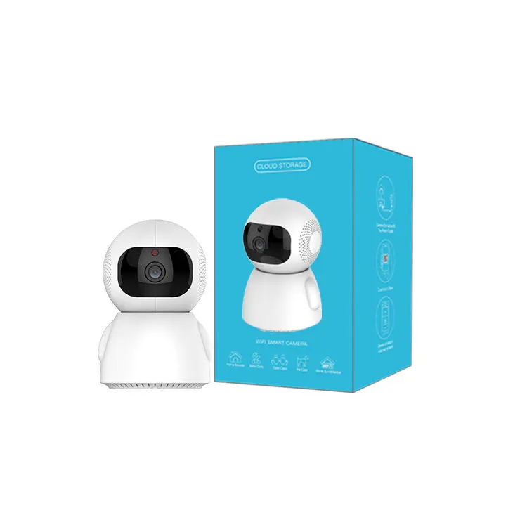 linkage alarm night vision two-way audio smart motion tracking high-definition home smart camera