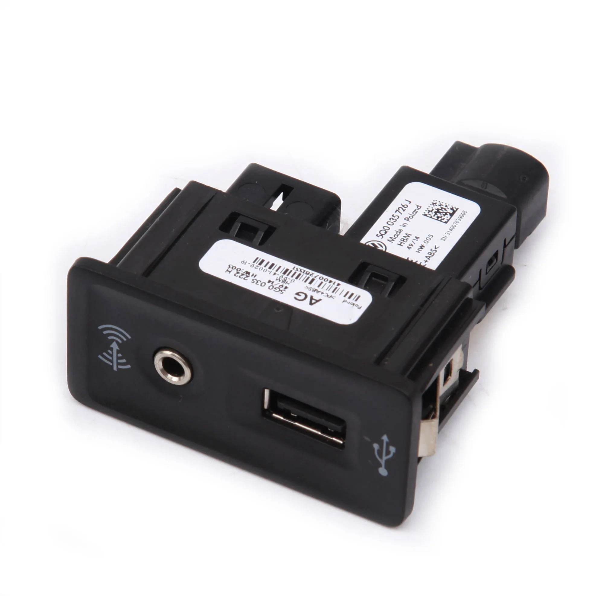 5g0035222e 5g0035222h 5g0035222f Carplay Mdi Usb Aux Ami Install Socket