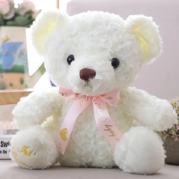 silk teddy bear