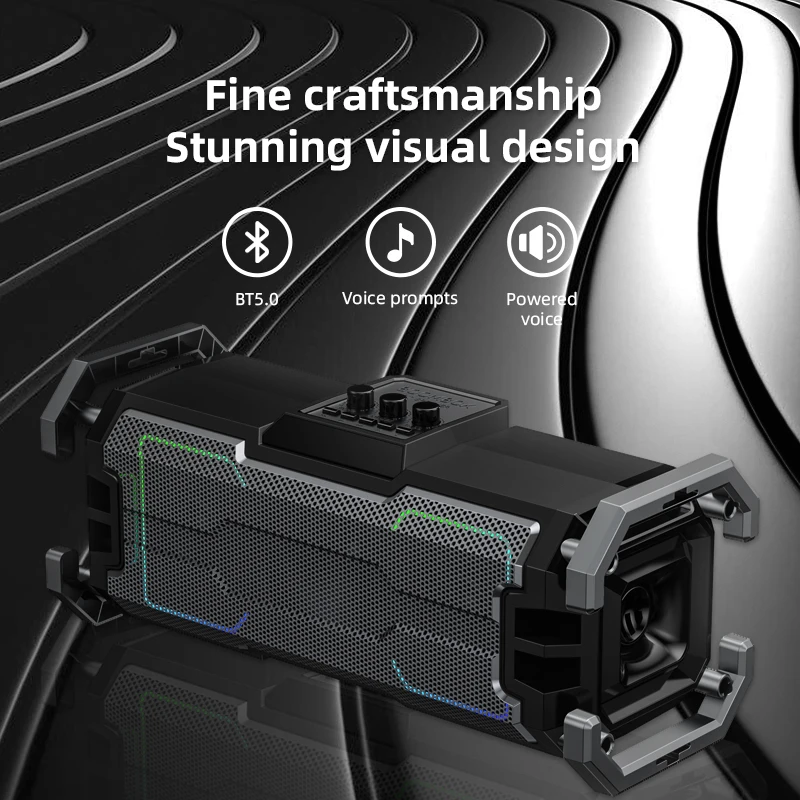 amazon Factory Hot Sale Portable 30W Bluetooth 5.0 DJ Karaoke Mini Speaker Boombox speaker - ANKUX.COM