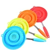 235G Silicone Folding Cooking Strainers with Handle for vegetables