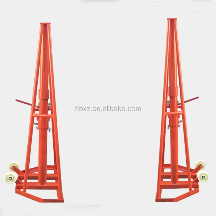 3t Cable Drum Stand Price 15t Heavy Hydraulic Adjustable Cable Stand