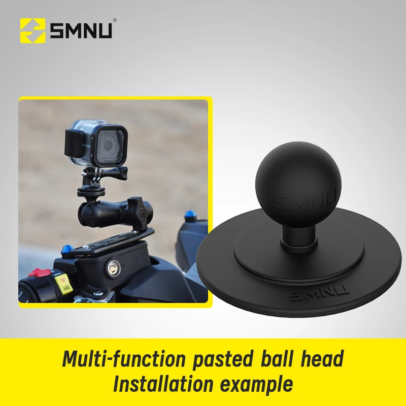 SMNU Universal Phone Car Cellphone Bracket Car Dashboard Phone Mount Holder Ball Head Mount manufacture