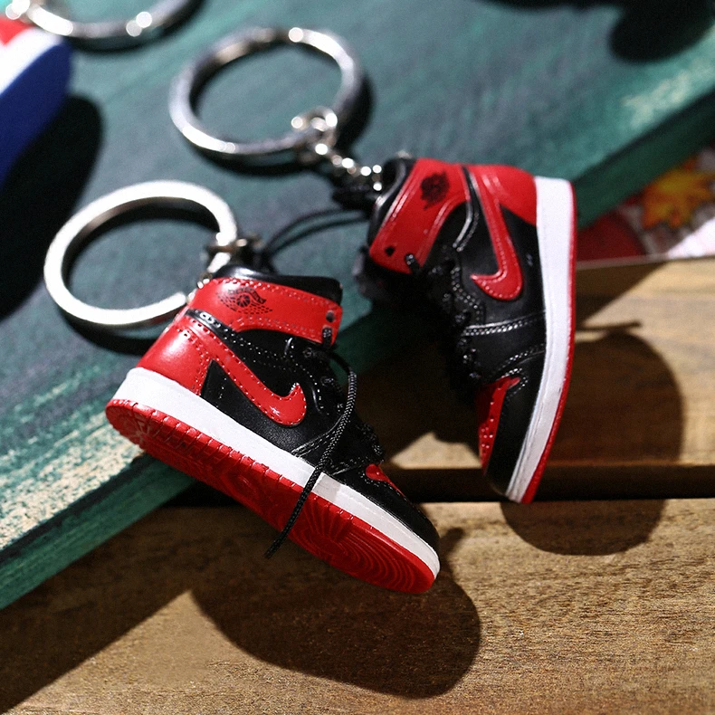 thumbnail image 2 of Mini Sneakers Keychains - Wholesale 3D Shoe Pendants 2 of 13