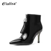 Wholesale women sexy shoes winter leather dress boots