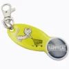 Shopping trolley chips compatible with Europe german shopping trolleys remover key chain custom double sides logo