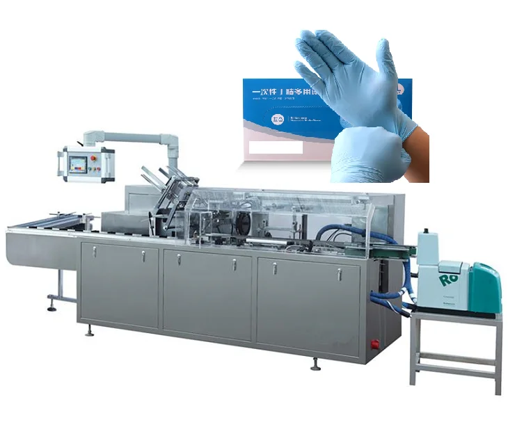 Automatic Disposable Gloves Box Packing Machine Surgical Glove