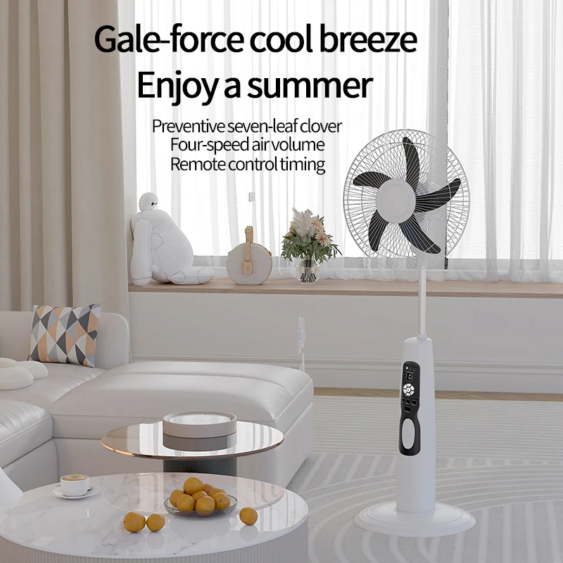 Stand Fan, Solar, 35W, Plastic - detail 14