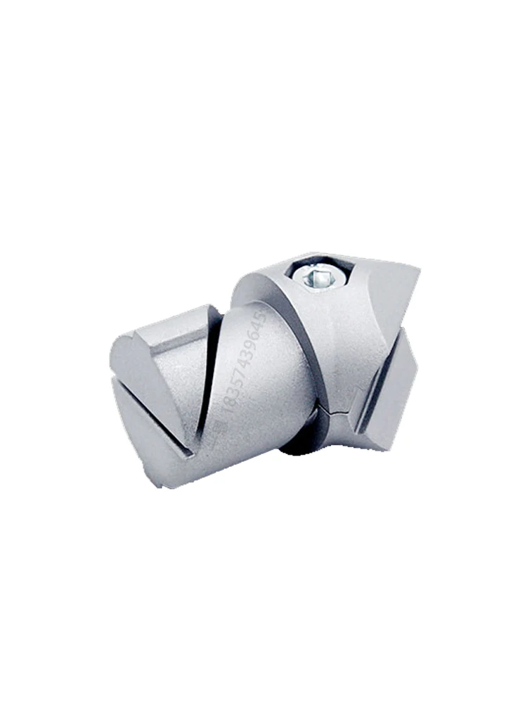 product 43mm series 1000 series 45 degree internal connector third generation wire rod aluminum alloy lean pipe connector accessories-17