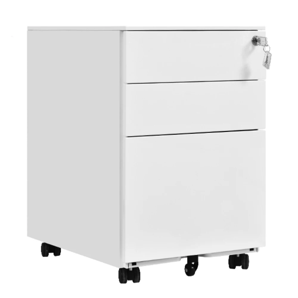 Mobile Pedestal Metal Movable Office Furniture Filing
