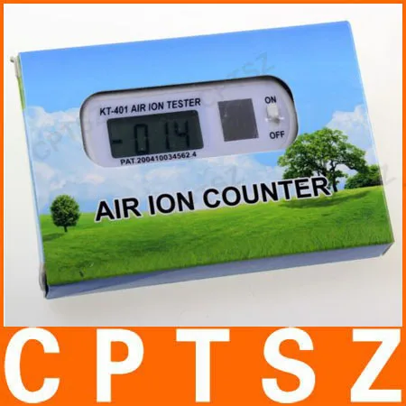 Portable Air Ion Tester Meter Counter-Ve Negative Ions With Peak Maximum Hold 