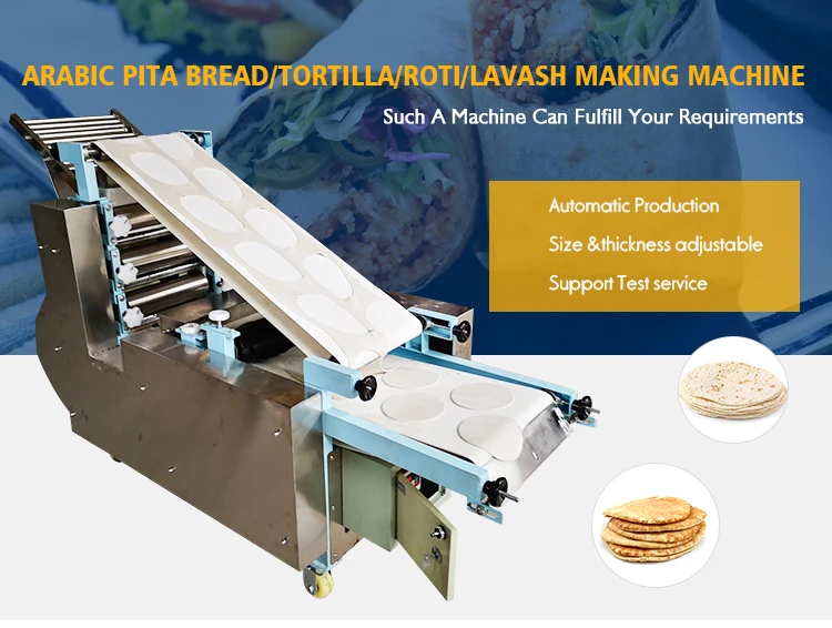 Grain Product Making Automatic Arabic Pita Bread