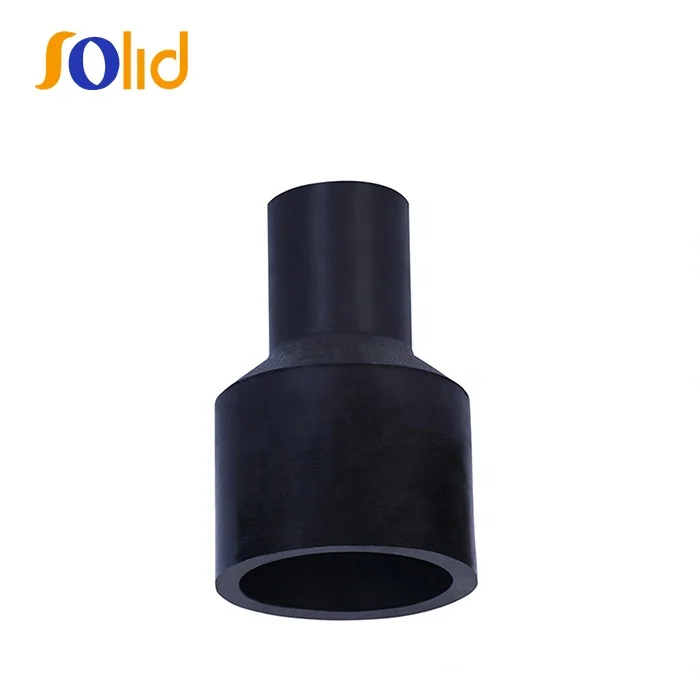 High Pressure PE Pipe Butt Fusion Fitting Plastic HDPE Pipe Fitting