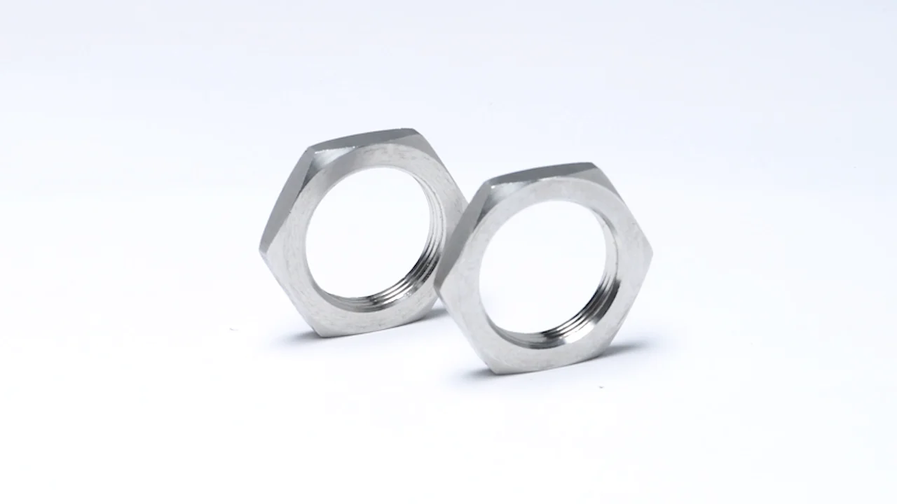 Bolt And Nut 316 Stainless Steel Carbon Steel Hex Chamfered Nut Plain