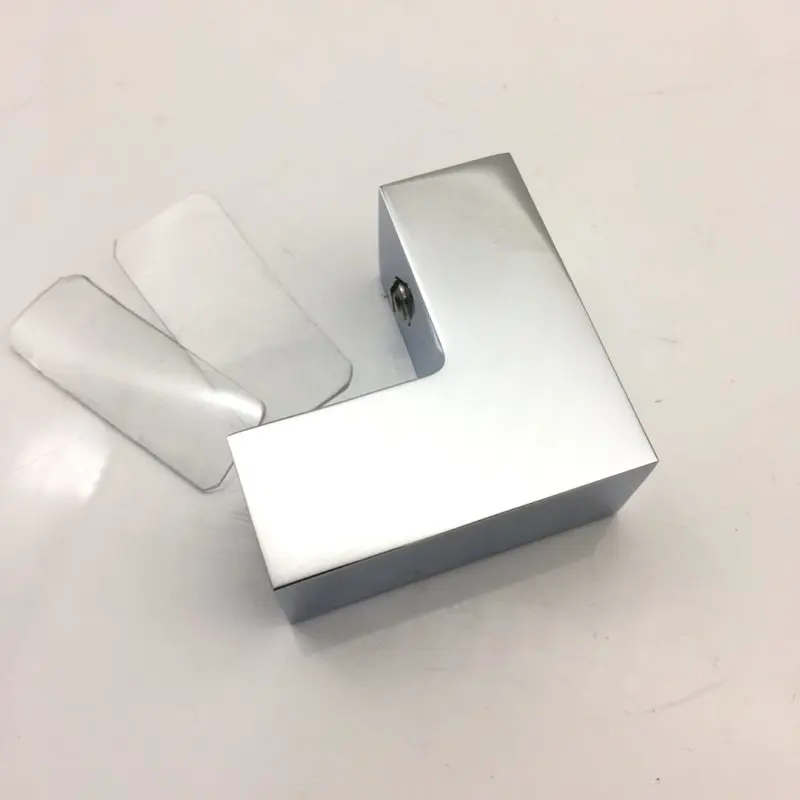 Solid Brass 90 Degree Shower Glass Connector Corner Glass Clips Buy