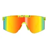 Big frame Rimless Shield sun glasses mirror one piece lens Sport Sunglasses