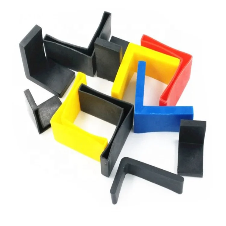 L Shape Furniture Angle Rubber Foot Pad Leg Protector/anti Slip