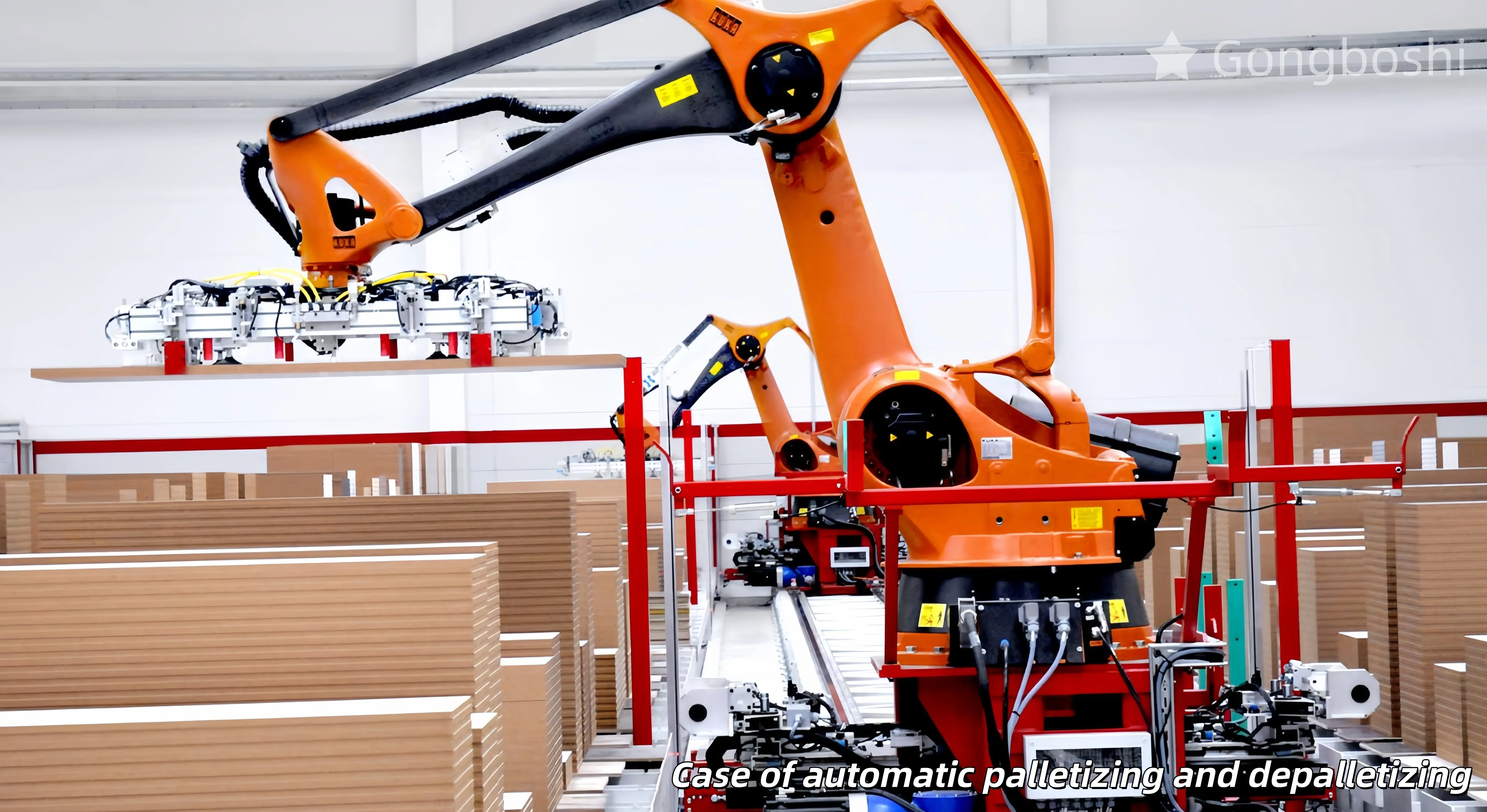 6 Axis Industrial Robotic Arm KUKA KR180 Stacking Handling PalletizING ...