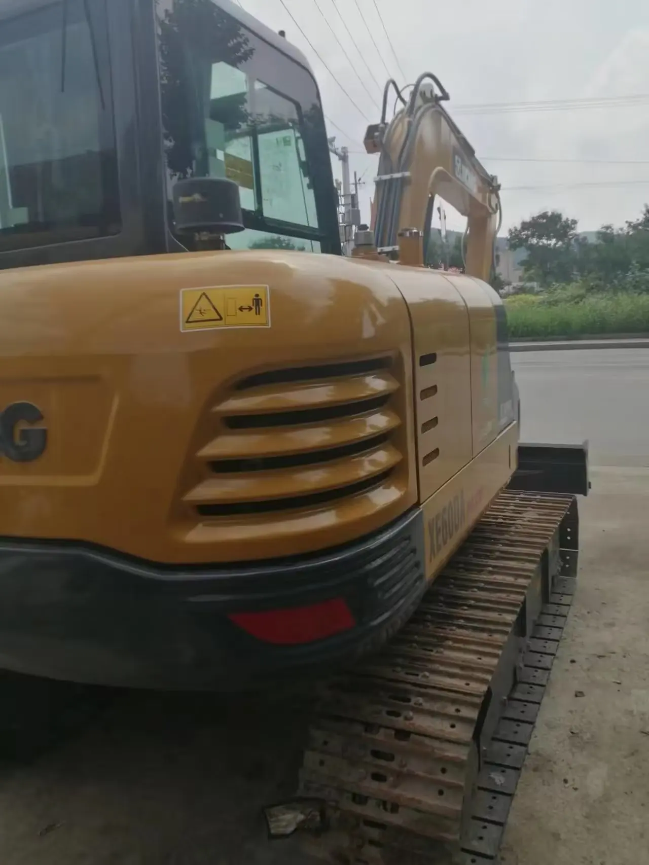 Crawler Excavator Xcmg Xe60da 6ton Mini Imported Enginge Hydraulic ...