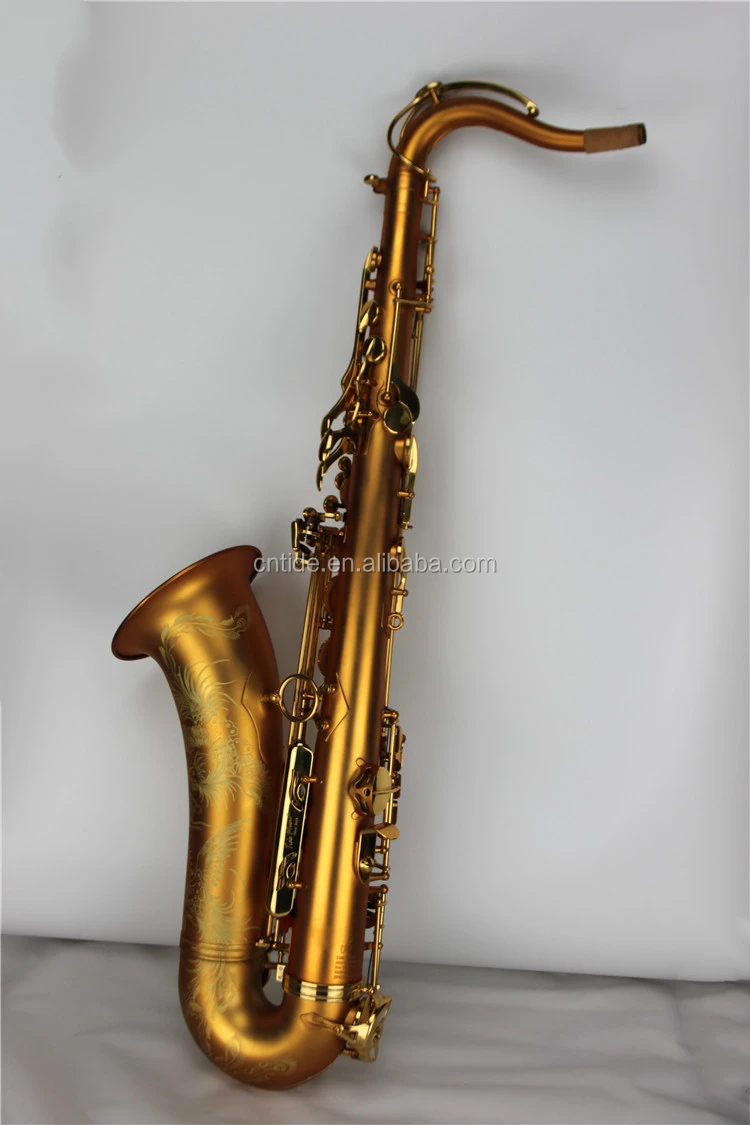 Professional Vintage Satin Gold Classic Structure Tenor Saxophone Buy