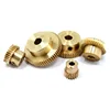 Custom made 1 Modulus 20 25 30 teeth brass worm gear spur gear for medical Prosthesis Human joint