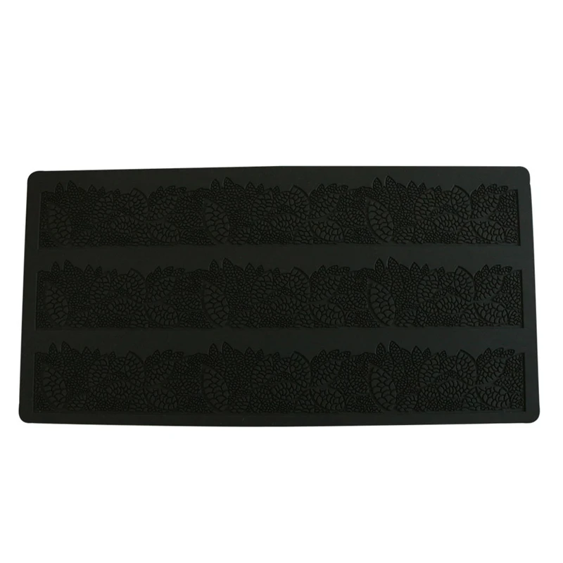 Embossing Mat Fondant Chocolate Flower Sugar Paste Silicone Mat Mold for Gum Paste Cake Decoration Sugar Lace Pad