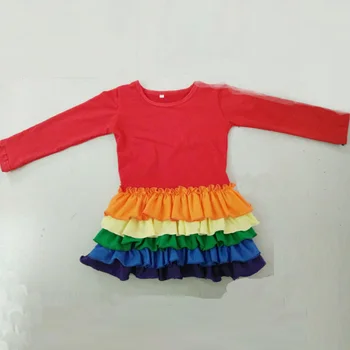 rainbow baby dress