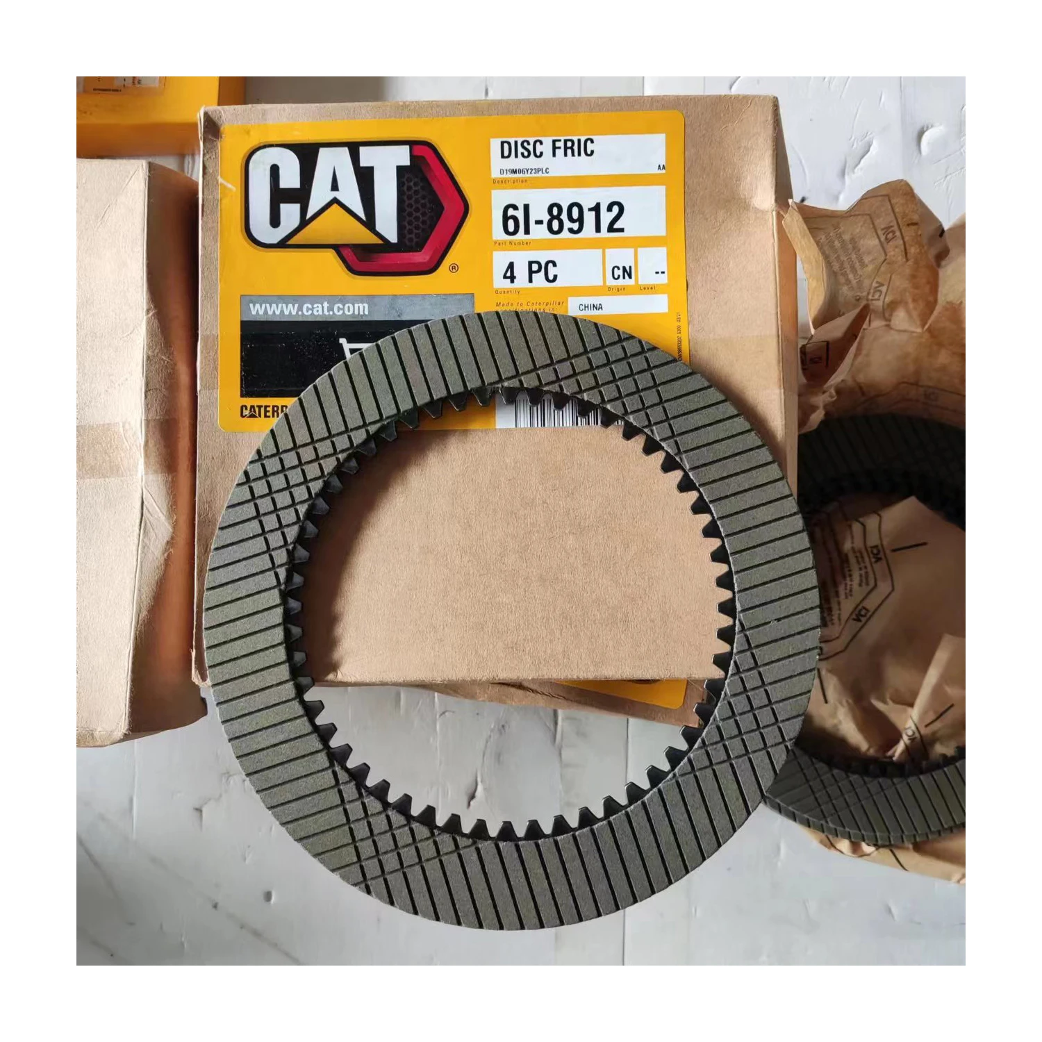 【中古】 フラッター/ＣＤ/FACA-0111 High Quality Genuine Engine ASS'Y & Parts DISC FRIC 6I-8912 for CAT