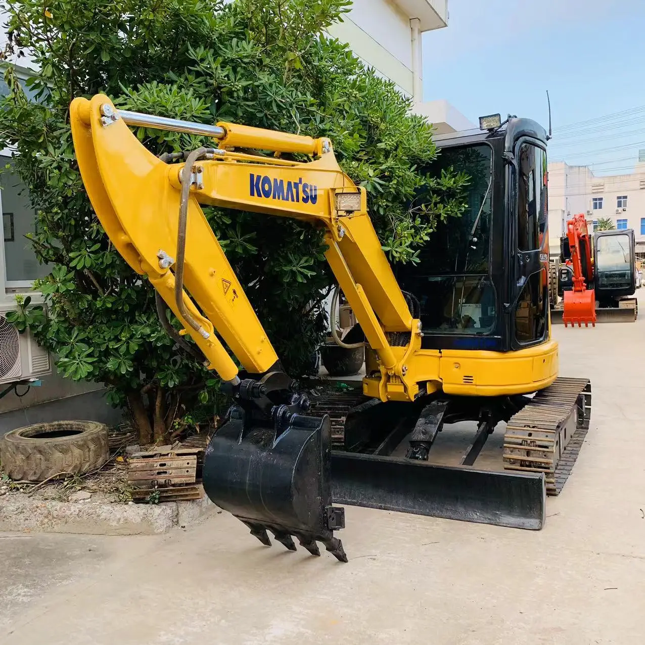 Japan Original Mini Digger 3.5 Ton Used Komatsu PC35 PC35MR Mini ...